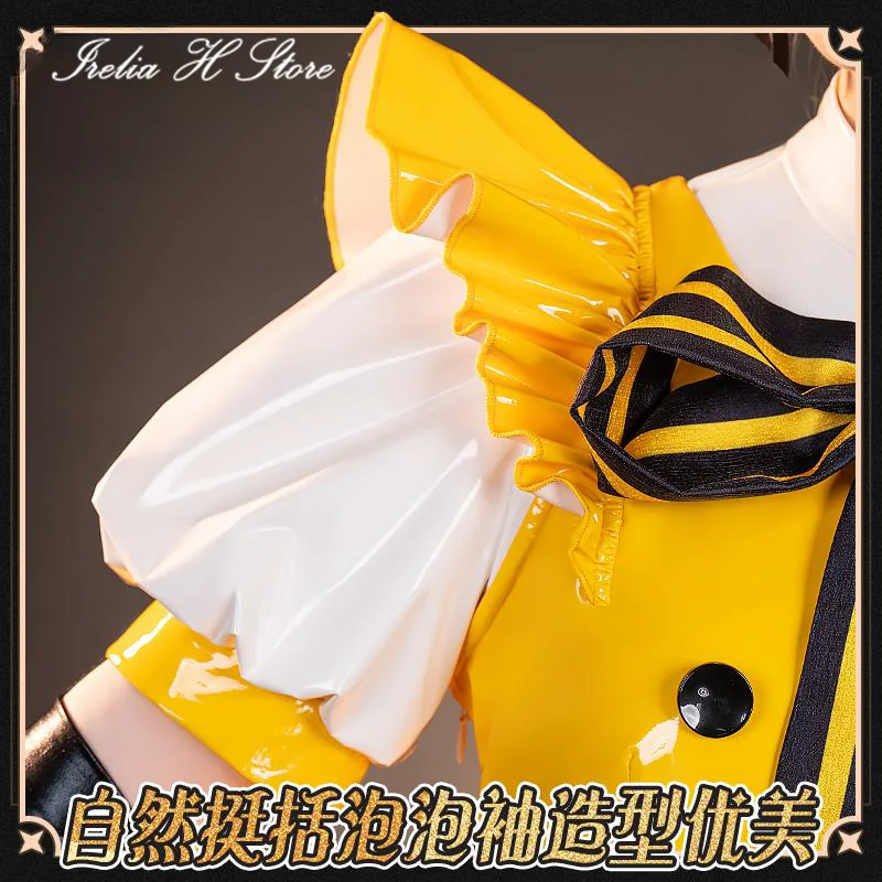 Irelia H أنيمي MI cos K U تأثيري حلي لعبة تأثيري R COS in/L n e Bowknot فستان هالوين ازياء فستان الحفلات الإناث