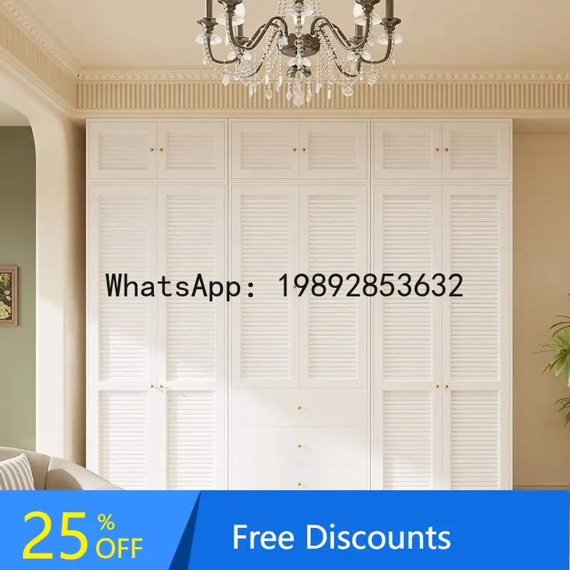 CZ Steel Shutter Door Wardrobe Metal Storage Cabinet Bedroom Environmental Protection Cabinet