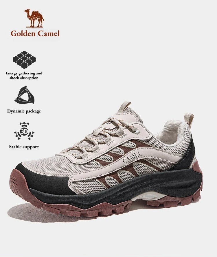 Golden Camel Men's Hiking Shoes Breathable Cushioning Nonslip Running Sneakers Outdoor Mountain Climbing Sports Shoes for Women