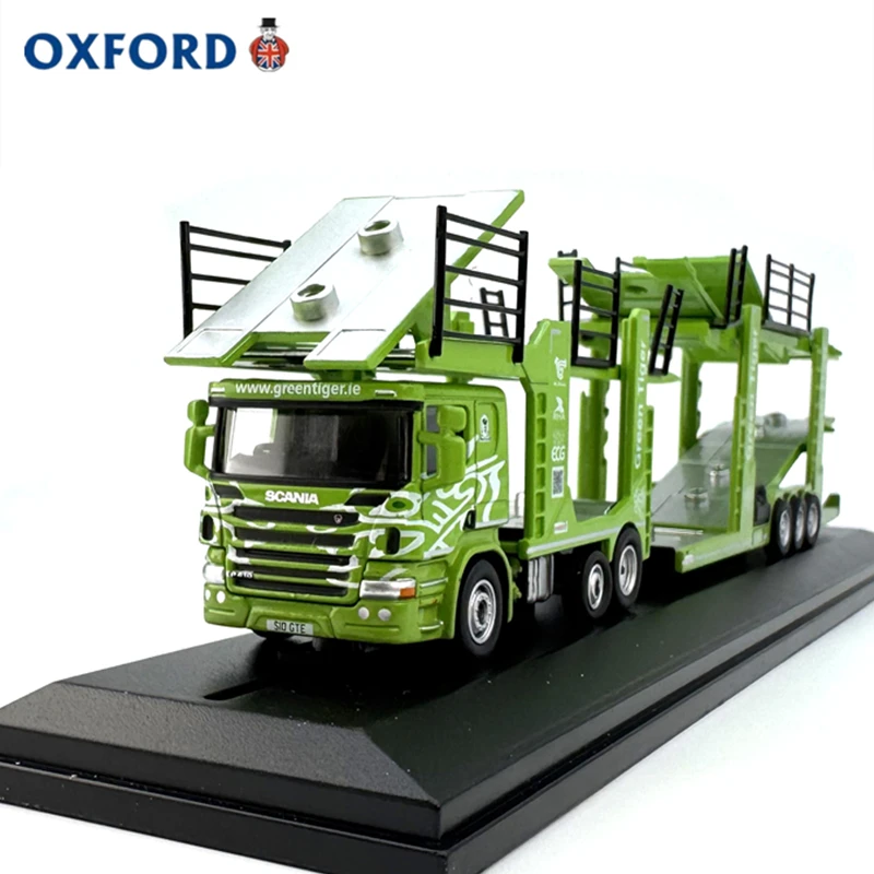 

OXFORD 1:76 Scale Diecast Alloy Scania EVO6 Transport Vehicle Toys Cars Model Classics Adult Gifts Souvenir Static Display