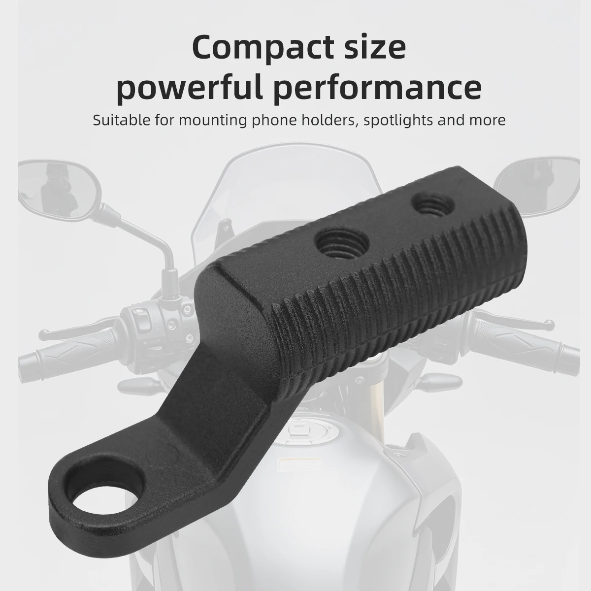 Motorcycle Rearview Mirror Expander Bracket Aluminum Alloy Universal Adapter Holder Mount Motorbike Accessories For KTM Suzuki