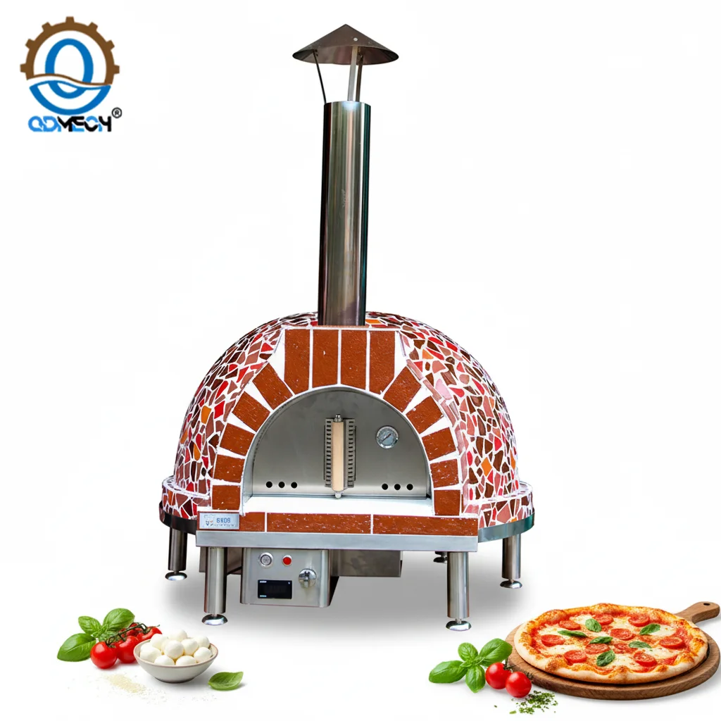 High Temperature Safe 750 Model Commercial Gas Pizza Oven Italian Commercial Pizza Oven for Hotel Kitchen