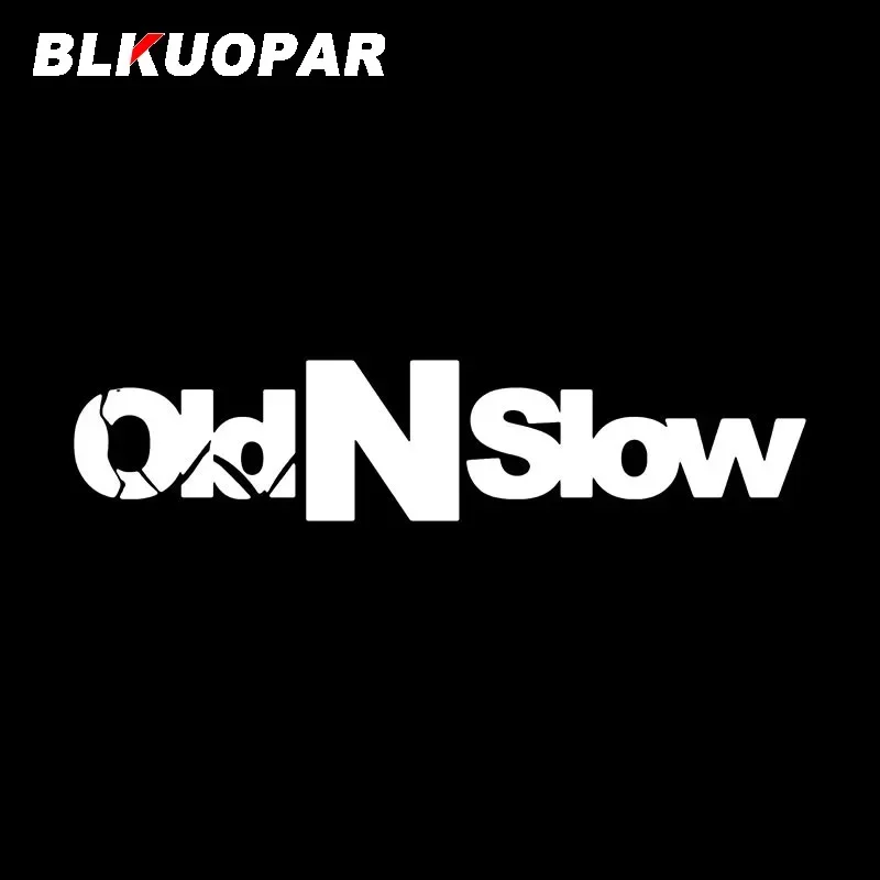 BLKUOPAR Old N ملصقات السيارات البطيئة الليزر فان الفينيل شخصية واقية من الشمس ملصق مائي يموت قطع مقاومة للخدش الوفير ويندوز الرسومات #3