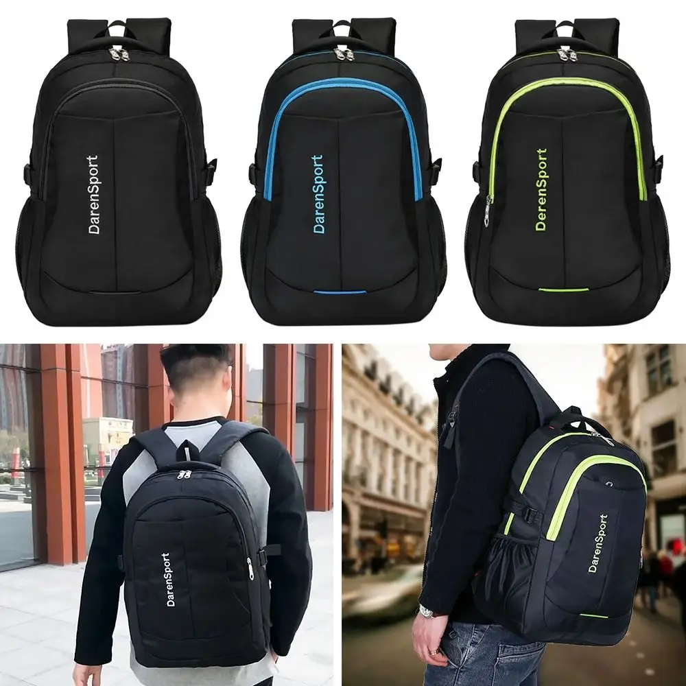 Oxford Shoulder Backpack Fashion Lightweight Waterproof Travel Laptop Rucksack Large Capacity Wear-resistant Student School bag