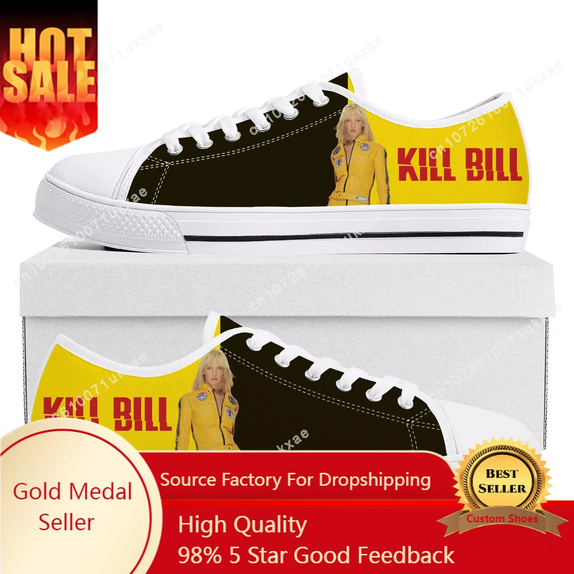 

Kill Bill Hattori Hanzo Ninja Samurai Low Top Sneakers Mens Womens Teenager Canvas Sneaker Casual Custom Shoes Customize Shoe