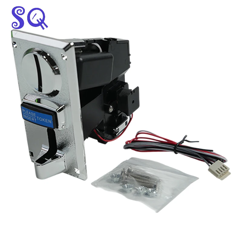 Multi Value Coin Acceptor Electronic Vending Machine Coin Acceptor Selection Mechanism Arcade Game Ticket Roll Down New 616