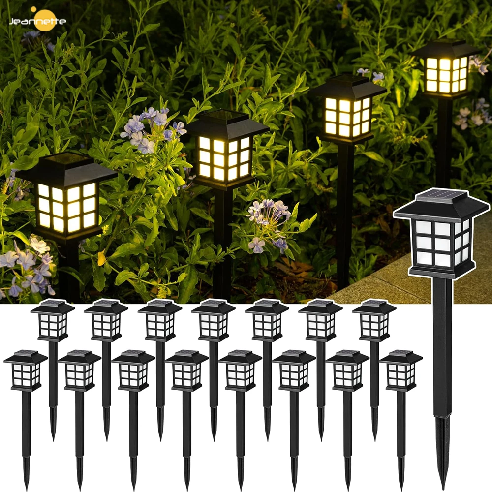 

LED Solar Pathway Lights Solar Garden Outdoor Lights Waterproof Solar Lamp for Garden/Landscape/Yard/Patio/Driveway/Walkway/Lawn