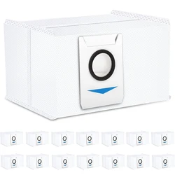 Sacchetti per aspirapolvere da 15 pezzi grandi 3.2L per Ecovacs Deebot X1 Omni, X1 Plus, T10 Omni, T10 Plus e sostituzione sacchetti per la polvere serie T20