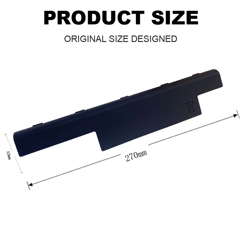 Imagem -05 - Bateria do Portátil para Acer Aspire v3 5741 5742 5750 5551g 5560g 5741g 5750g As10d51 As10d61 As10d71 As10d75 As10d81 As10d31