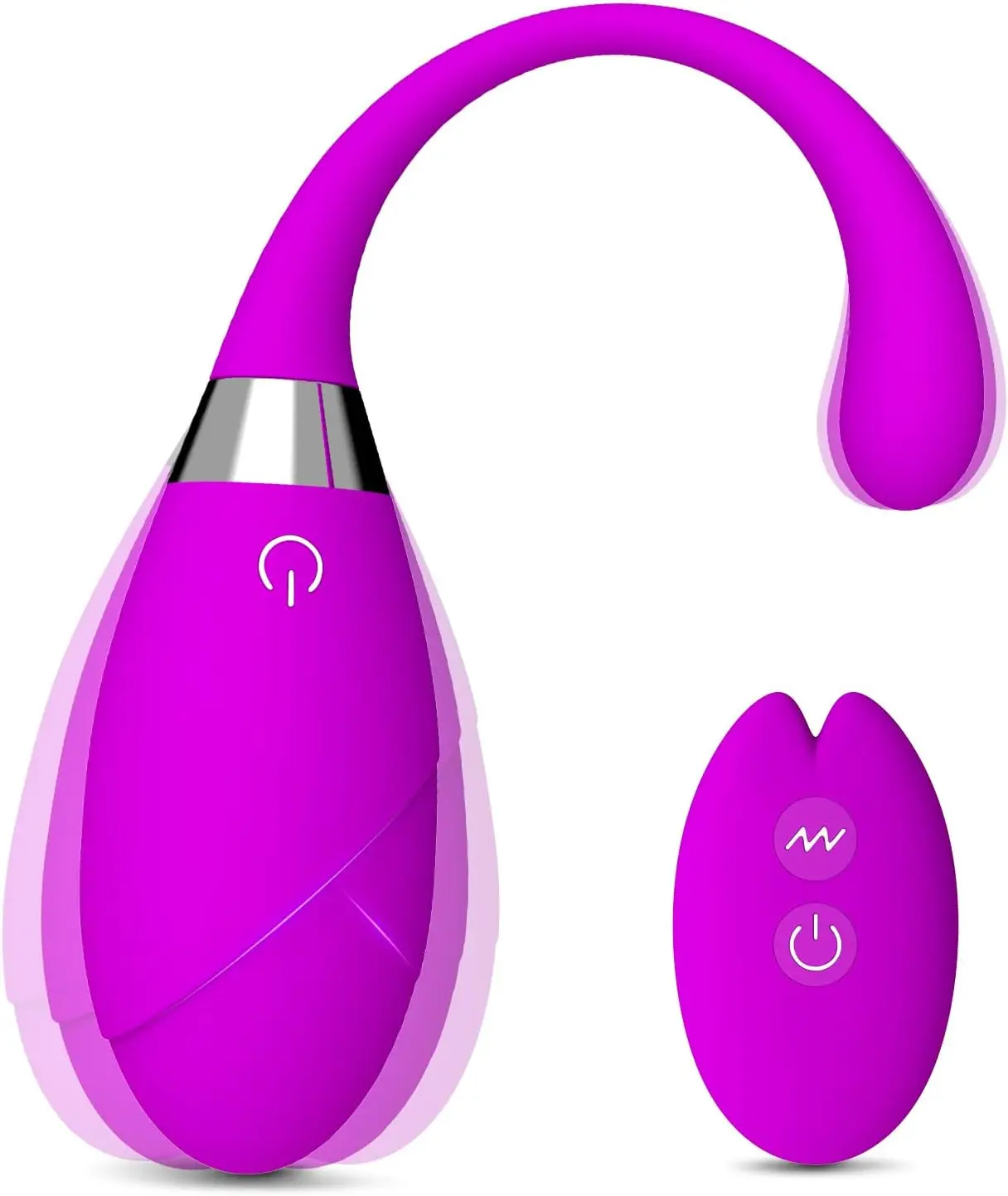 

Remote Control Vibrator Bullet Wearable Egg Adult Toys, G Spot Vibrators Mini Panty Vibrator Rose