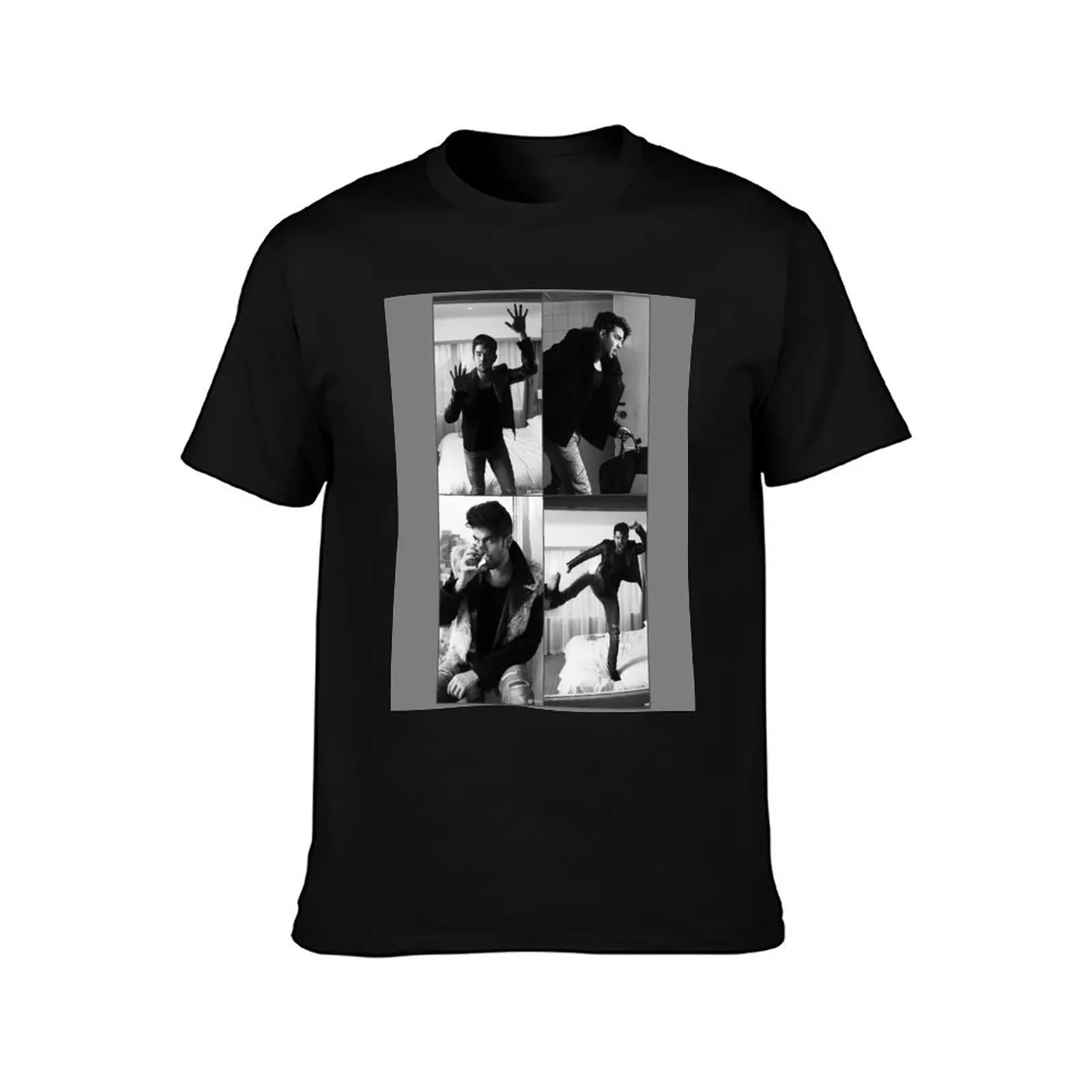 Adam Lambert T-Shirt Summer Casual Cotton Tee Oversized Streetwear Tops Vintage Graphic Print Loose Fit Short Sleeve