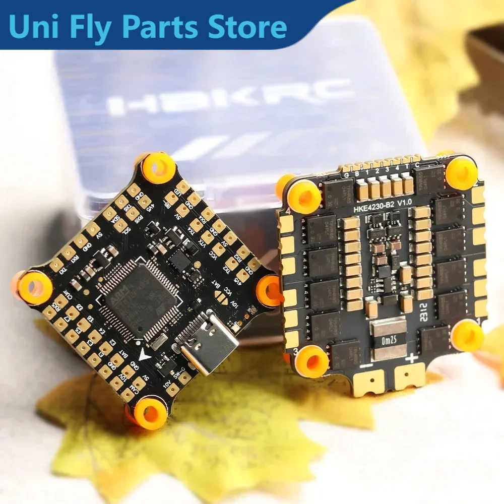UniFlyHAKRC F405 V2 F4 Flight Controller Dual BEC W/ 45A/50A/60A/65A 4in1 ESC DShot 150/300/600/1200 PWM For RC FPV Racing Drone