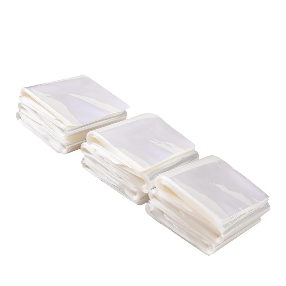 200 Pcs Clear Heat Shrink Bag Odorless Shrink Wrap Bag Heat Shrink Film Bags for Packaging and Storage