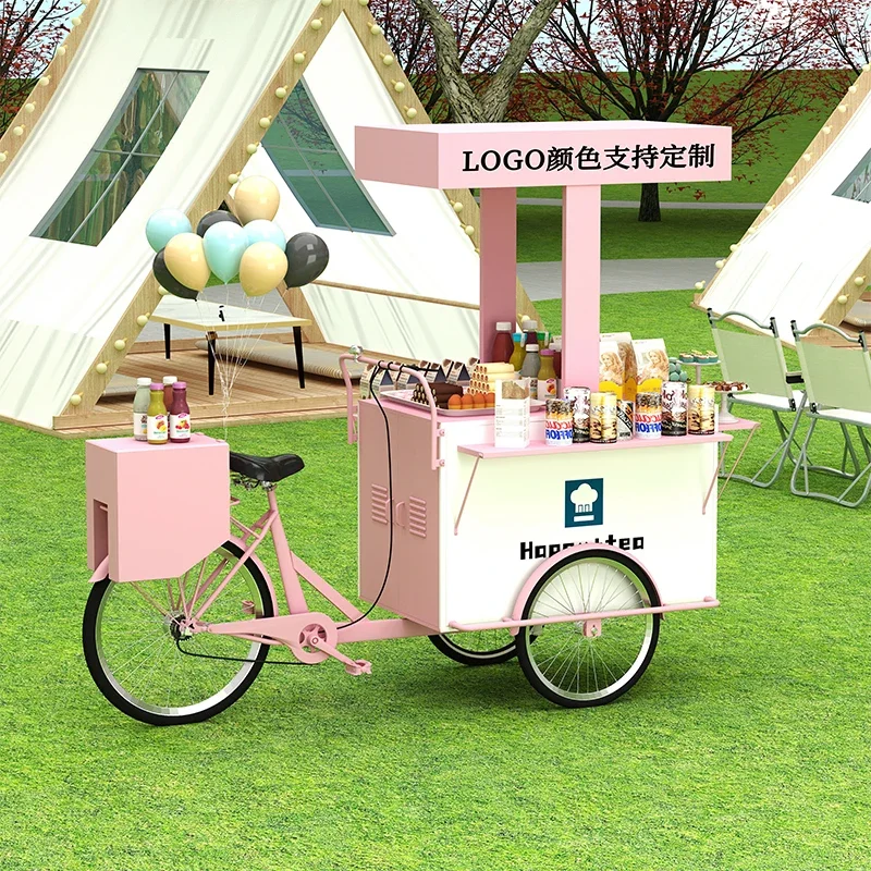 Outdoor stall creative upside down donkey tricycle special activity promotion sale night market display
