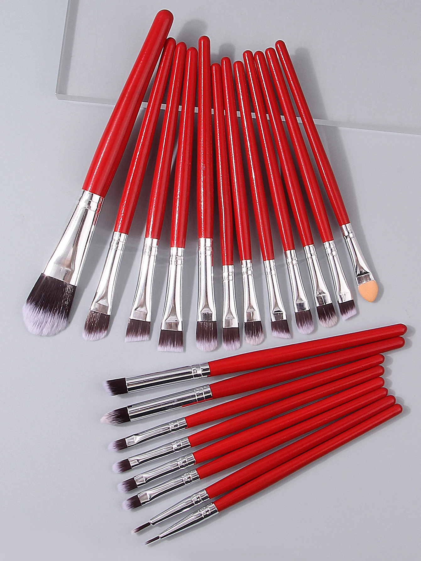 20pcs high-end makeup brush set, ultra-thin brush head,eyeshadow/concealer/foundation brush, complete set of beauty brushes