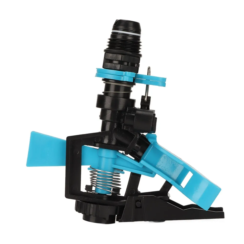 2pcs G1/2 Male Thread Sprinkler Head 360 Degree Wide Coverage G1/2in Sprinkler Head Plastic Lawn Watering Sprinkler Head