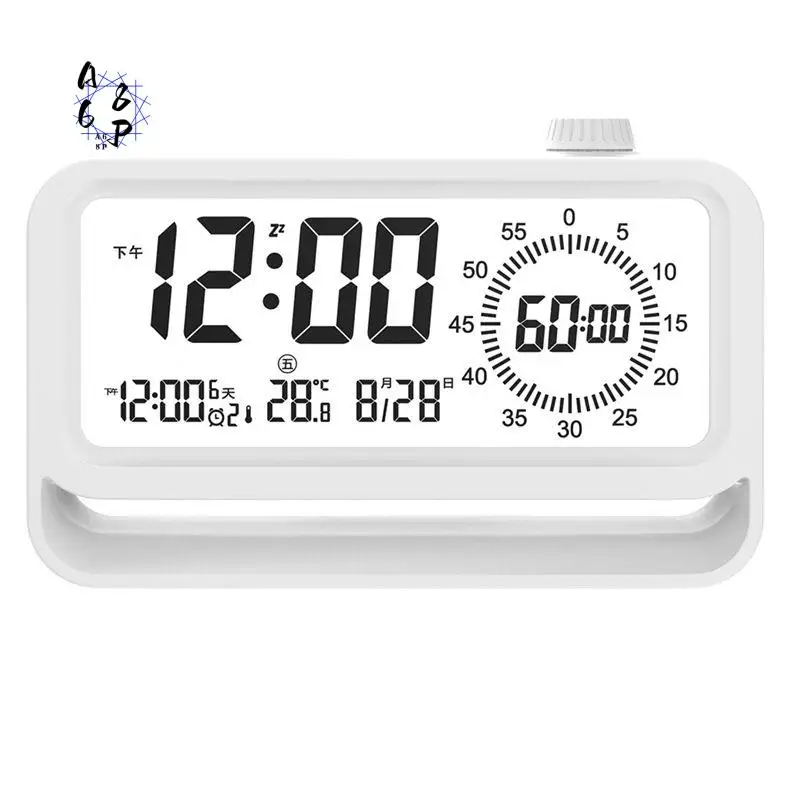A68P-Luminous Digital Clock Night Timer With Visual Display For Students For Teaching And Time Management LED Time Reminder