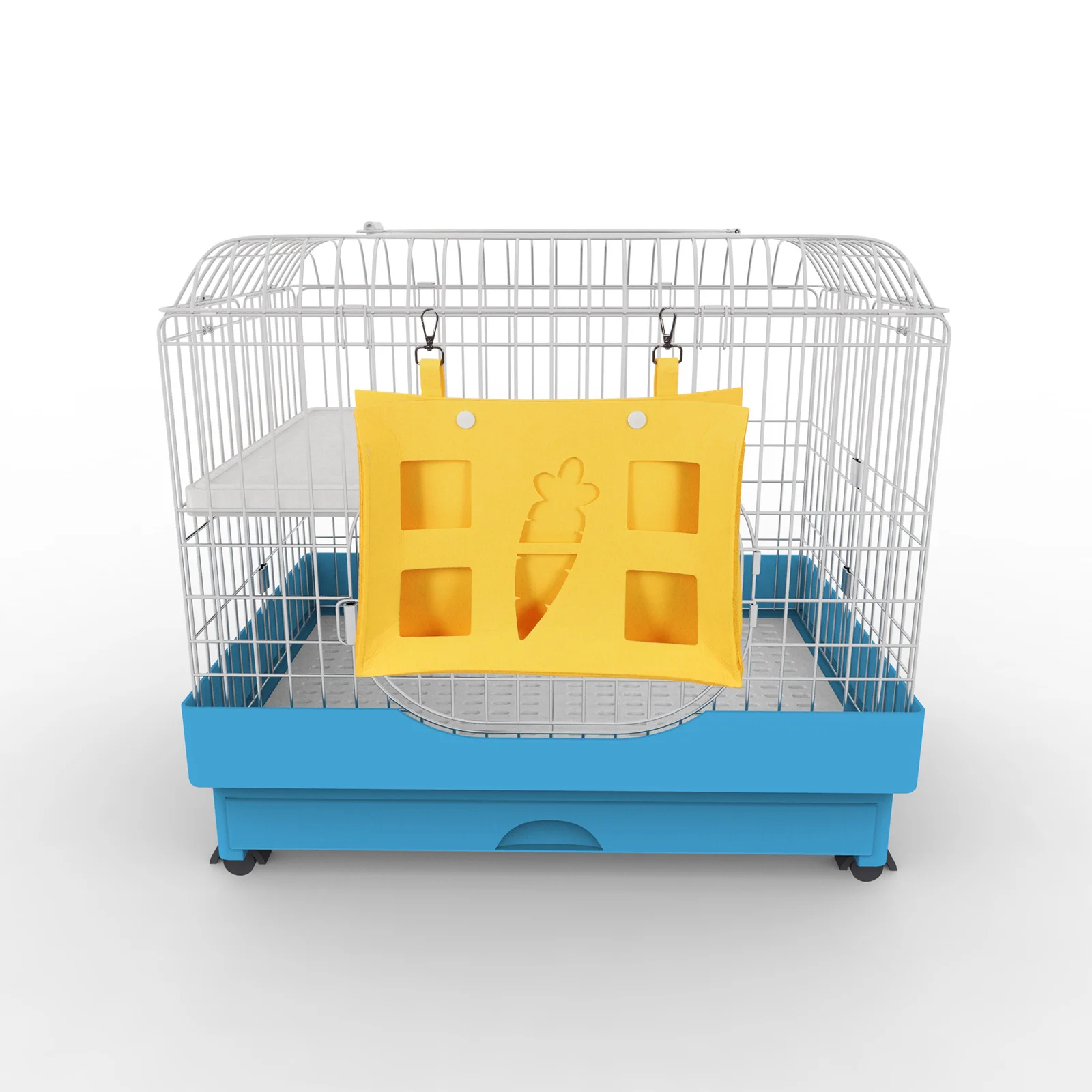 

Rabbit Hanging Feeder Bag Small Pet Cage Grass Dispenser Durable Easy Clean Multi-Function Reusable Bunny Feeders