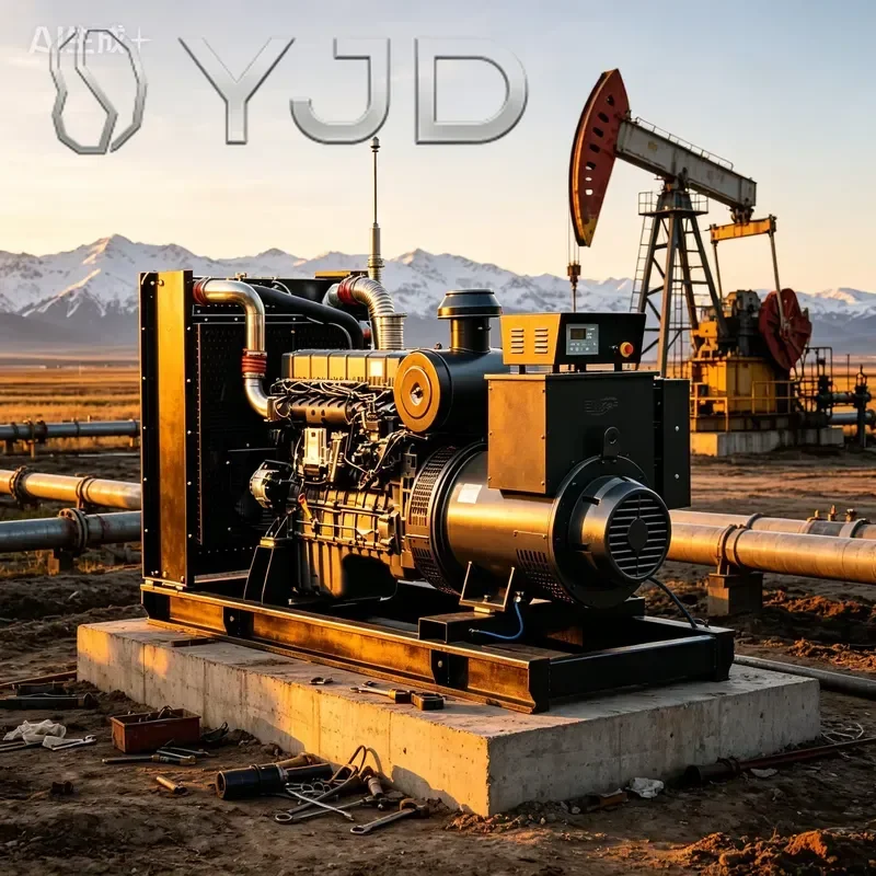 YJD Yuchai 500kW 50/60Hz Water-Cooled Diesel Generator Set All-Copper Brushless Alternator 24V DC Electric Start ATS 1800 RPM