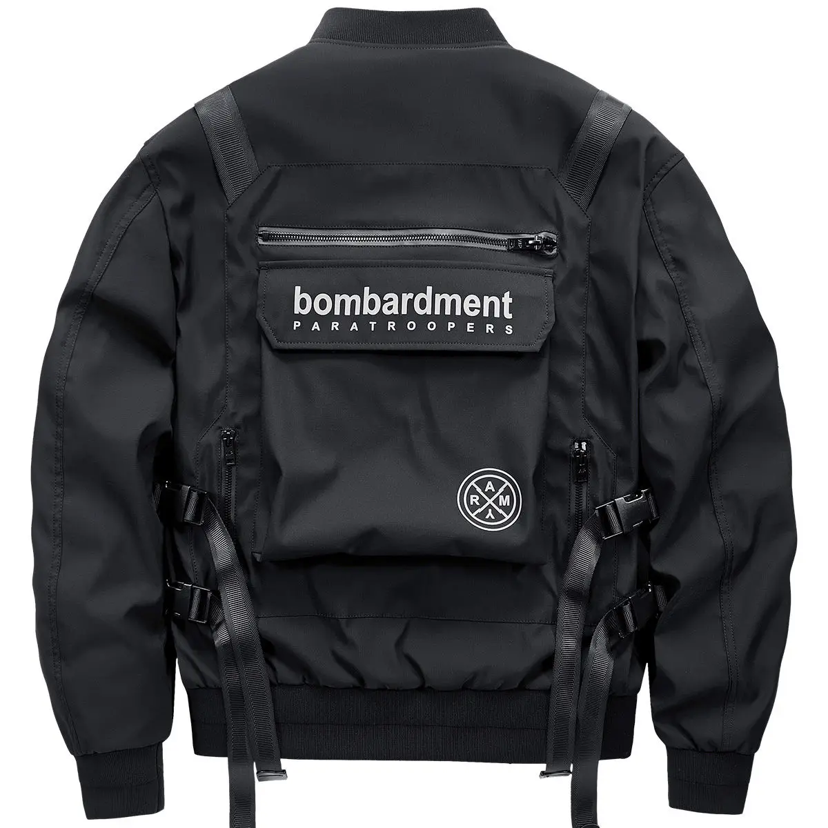 Genuine VIP Bomber Jacket, Multi-pocket Loose Tooling Jacket, Dark Functional Wind Baseball Jersey