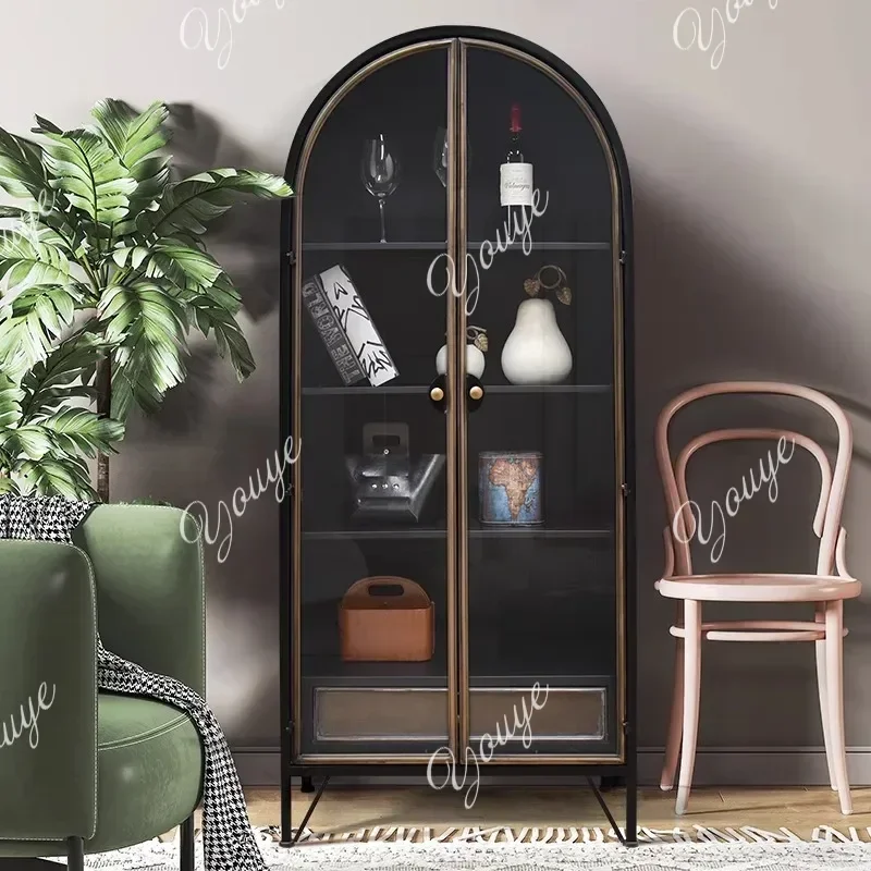 XM Living Room House Wine Bar Cabinet Display Modern Simple Stylish Wine Cabinet High Quality Bar Alcool Meuble Bar Furniture