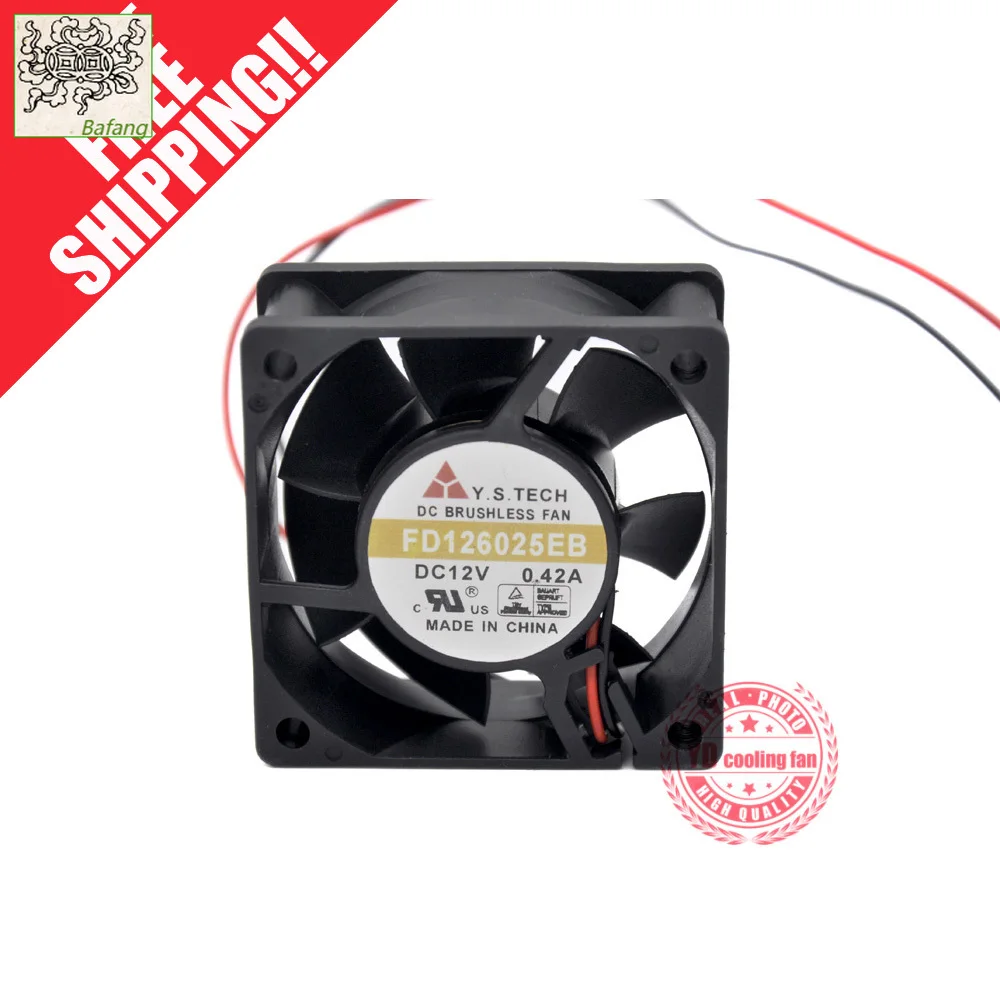 

Jinlingge для Y.S.TECH FD126025EB 6025 12 В 0,42 А 6 см охлаждающий вентилятор