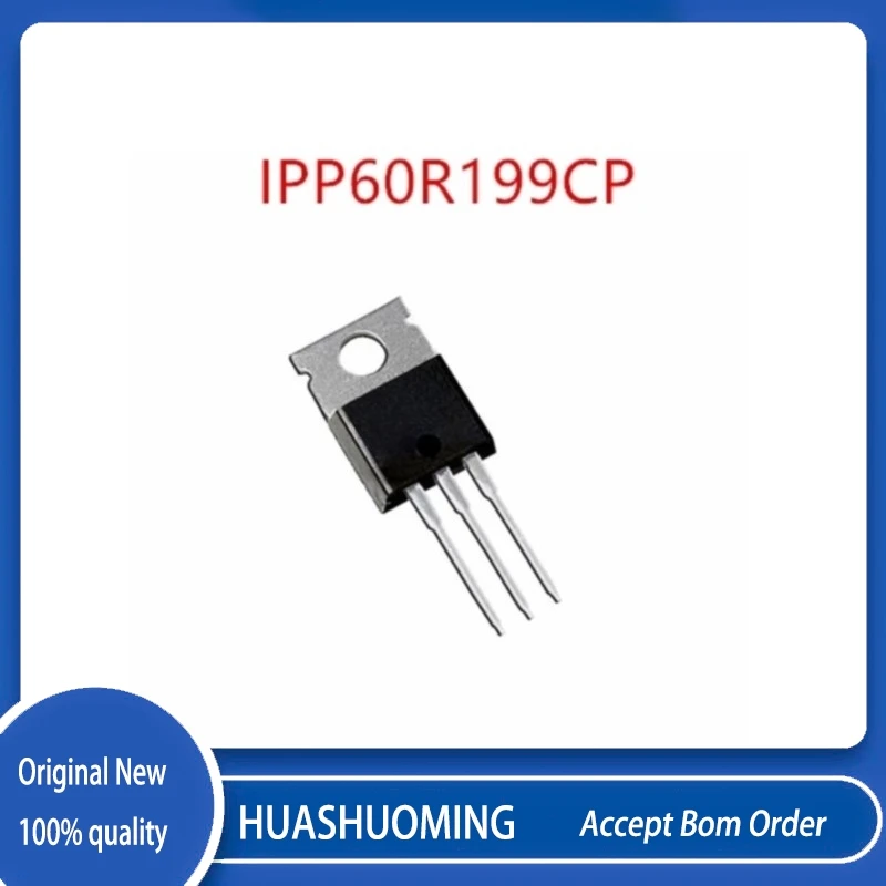 10Pcs/Lot   6R199P IPP60R199CP   650V 16A  BOM   TIP122      TO-220