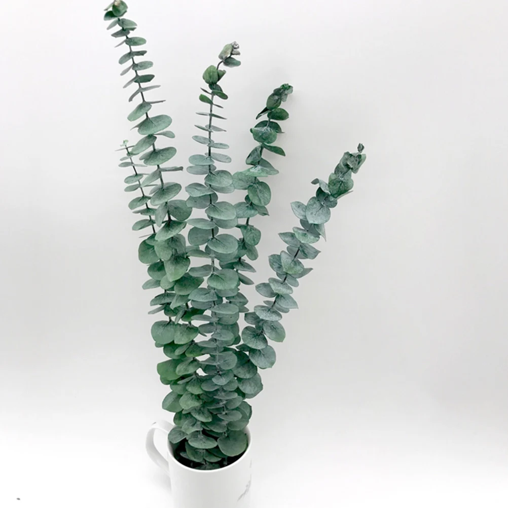 

10pcs Faux Eucalyptus Leaves 38Cm Wedding Home Garden Party Decoration Artificial Plant Green Leaf Ornament Eucalyptus Adorn