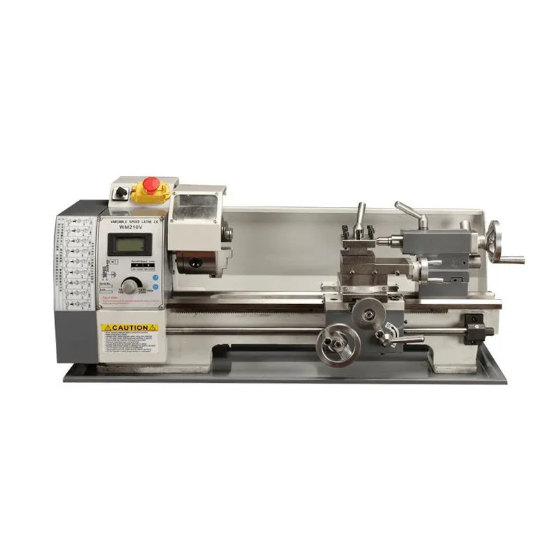 Metal Micro Lathe WM210V Desktop Instrument Threaded Small Lathe