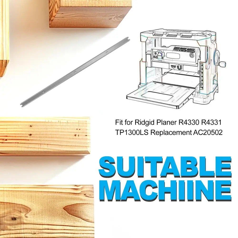 13-3/8" HSS Hobelmesser Klingen Ridgid R4330 R4331 Ersatz AC20502 6PCS Halted Hobeln W5 Hochgeschwindigkeitsstahlklingen Doppelt
