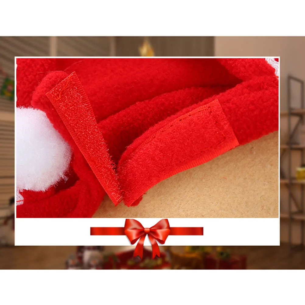 

Christmas Pet Cape Costume Adorable Dog Clothes for Party Walking Jogging Outdoor Dog Clothes Pet Party Costume