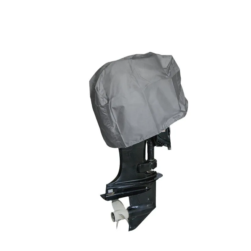 Waterproof Thick Sun Protective Cover Outboard Motor Boat Engine Propeller Boat Cover for 60-250HP