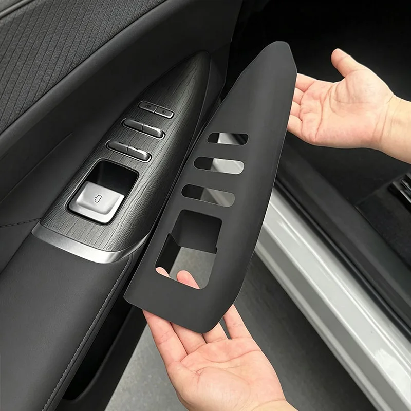5pcs for Changan CS75PLUS G4 2026 Window Lift Panel Decoration Wireless Charging Protection Pad