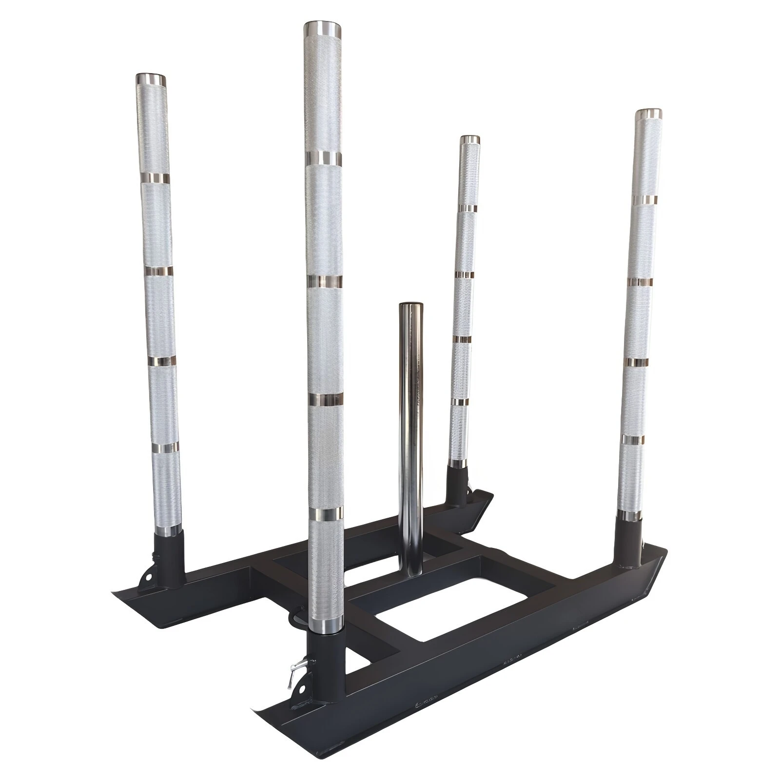 Fitness Sled Car Track and Field Training School Fire Brigade Gym Push and Pull Sled Weight-bearing Resistance Car