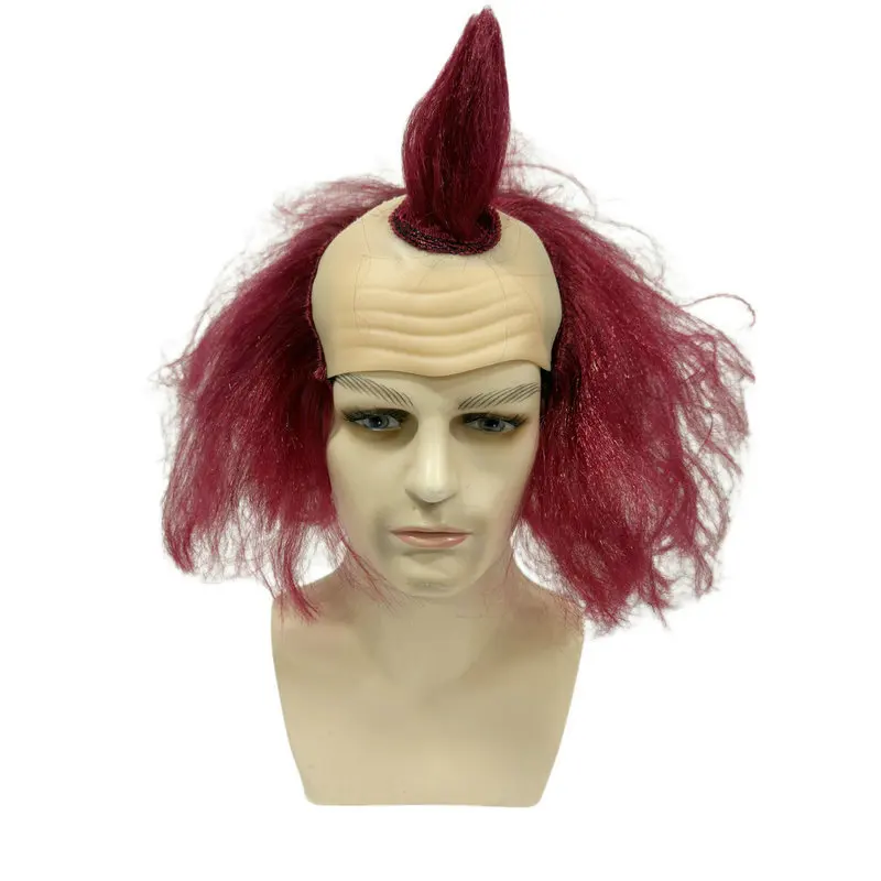 

Забавный шипастый парик-головной убор для косплея, пышная маска-шапка клоуна, реквизит для вечеринок, карнавалов, костюмированных мероприятий, подарки