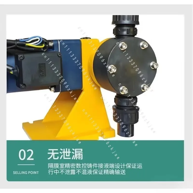 Small New Electric Cast Aluminum Corrosion-resistant Acid and Alkali 304 Stainless Steel PVC Dosing Chemical Pump, Available