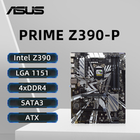 ASUS Z390 Motherbaord Support i9-9900KF i7-9700 8700K i5-9400F 8600K CPU DDR4 4300MHz 128GB HDMI LGA1151 M.2 PCIE 3.0 ATX