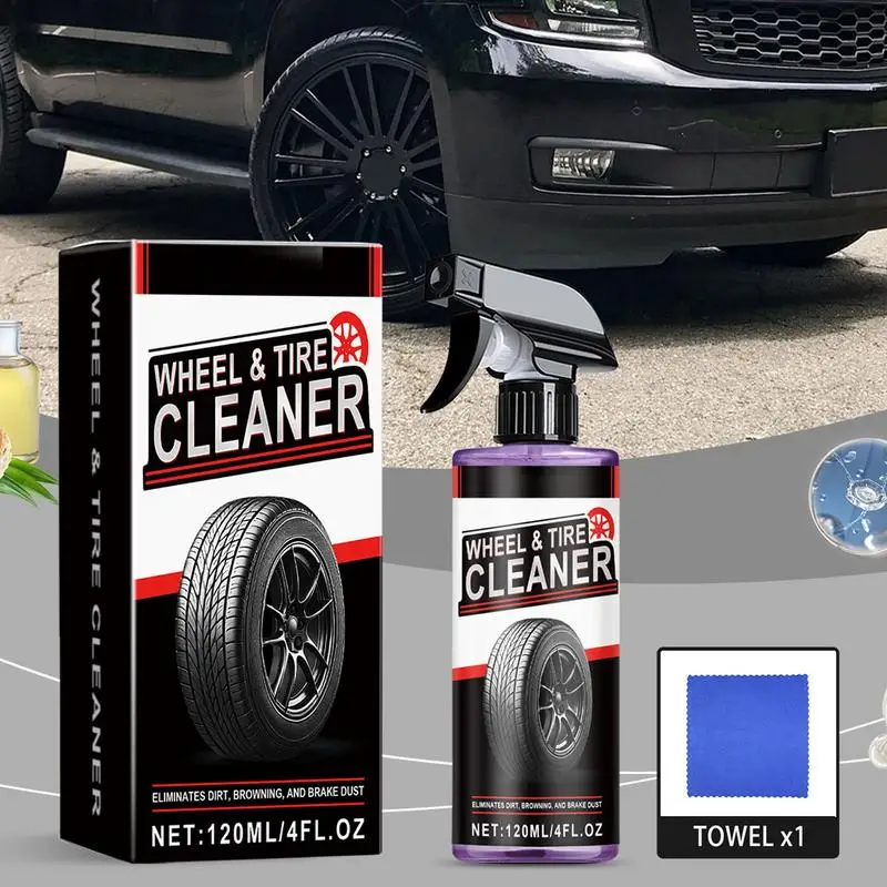 

120ml Car Rust Remover Multi Purpose Rust Remover Spray Auto Detailing Hub Strong Rust Remover Iron Polishing Refurbishing Agent