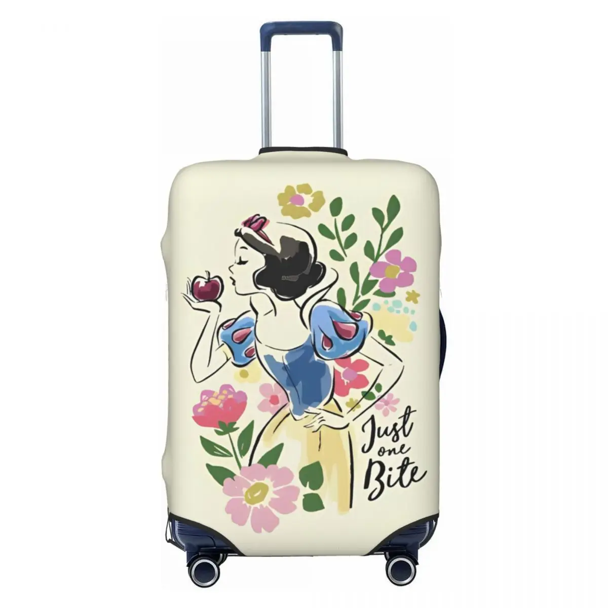 

Custom Snow White And The Seven Dwarfs Suitcase Cover Vacation Travel Fun Luggage Accesories Protection