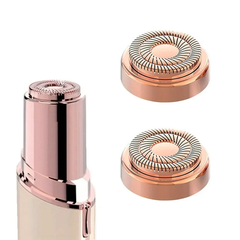 Suitable for the 3rd generation flawless facial hair removal device with replacement head and dual ring replacement blade