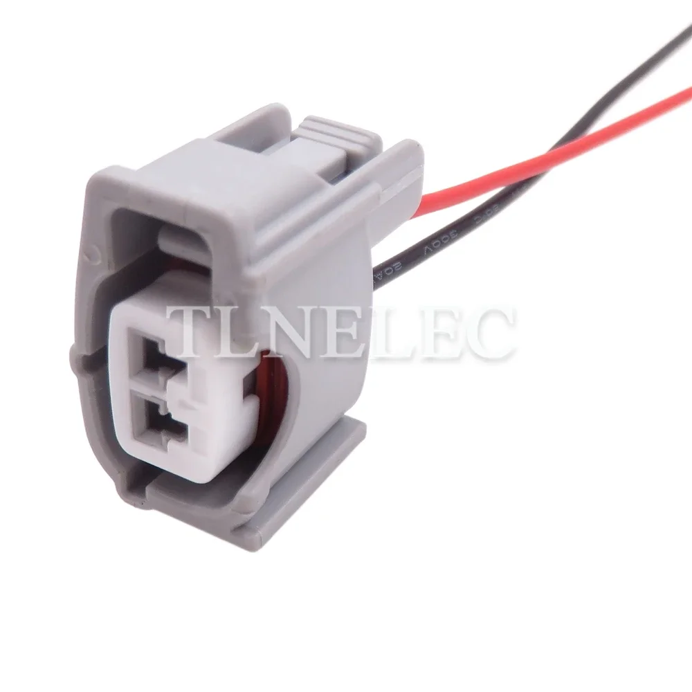 2 Pin Way Car Wiring Terminal Socket With Wires Auto Nozzle Wiring Harness Connectors 6189-0611 90980-11875