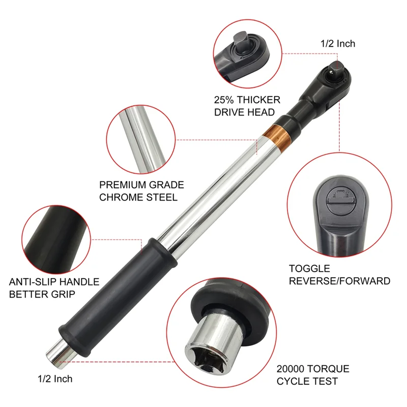 

A23P Chain Drive Impact Wrench Extender Extension 1/2" Drive Offset Extension Wrench For Electric Drill-High Torque