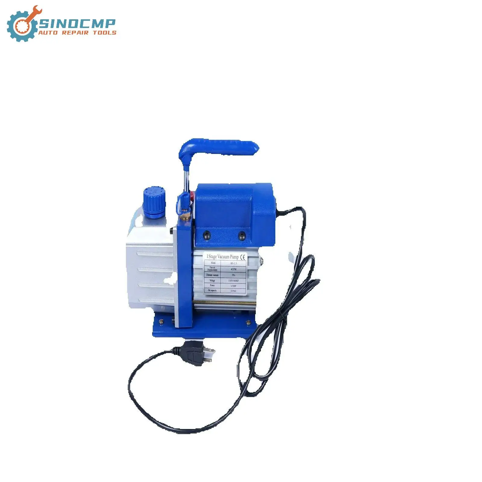 

Одноступенчатый вакуумный насос 4CFM 1/3 л.с. для зарядки переменного тока R12 R22 R134a R410a