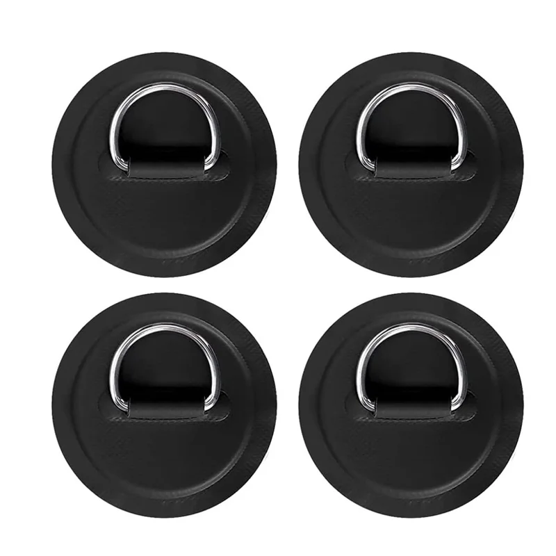 4 stuks surfplank PVC patch roestvrijstalen D-ring voor kajak opblaasbare bootaccessoires