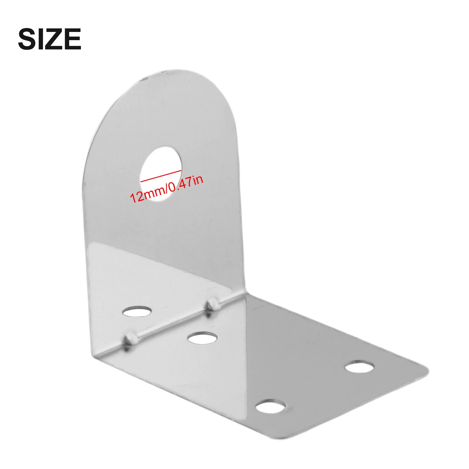 Stainless Steel Right Angle Bracket For Water Faucet And Purifier Mounting Glass Metal Home Bathroom Accessories