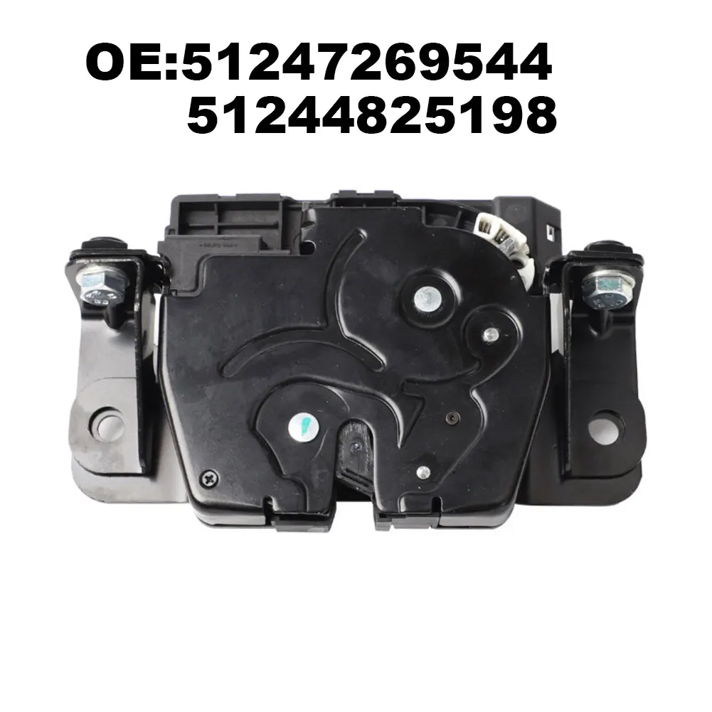 

For BMW For 4 Series For 5 Series Trunk Lock Tailgate Lock Body Assembly Lock 7269544 4825198 Plastic Aluminum 22*15*11cm