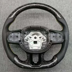 100% Real Carbon Fiber Steering Wheel Compatible With Volvo