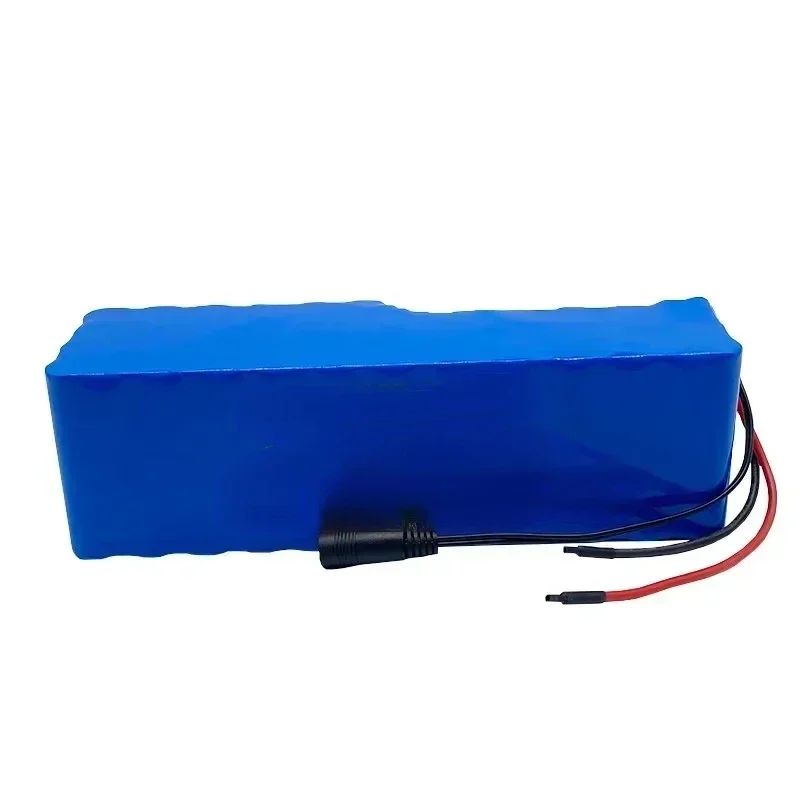 Electric Scooter Battery 7S6P 24V 58Ah Rechargeable Lithium Battery Custom Plug Intelligent BMS DIY Battery Pack+29.4V Charger