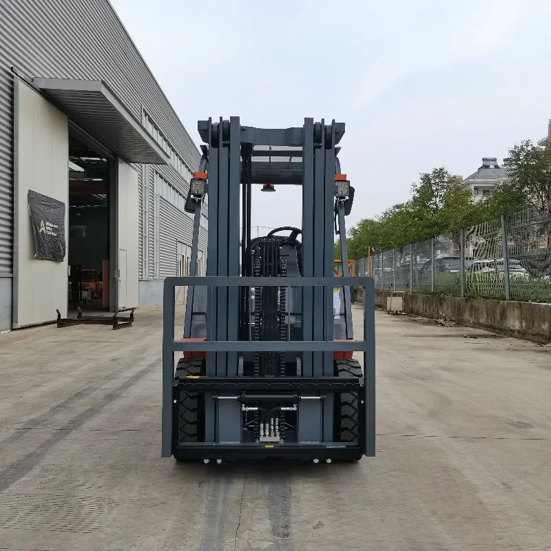 Forklift Truck 3Ton Electric Counterbalance Forklift Pneumatic Tire 3m Lifting Height Factory Cargo Transport Lift Truck