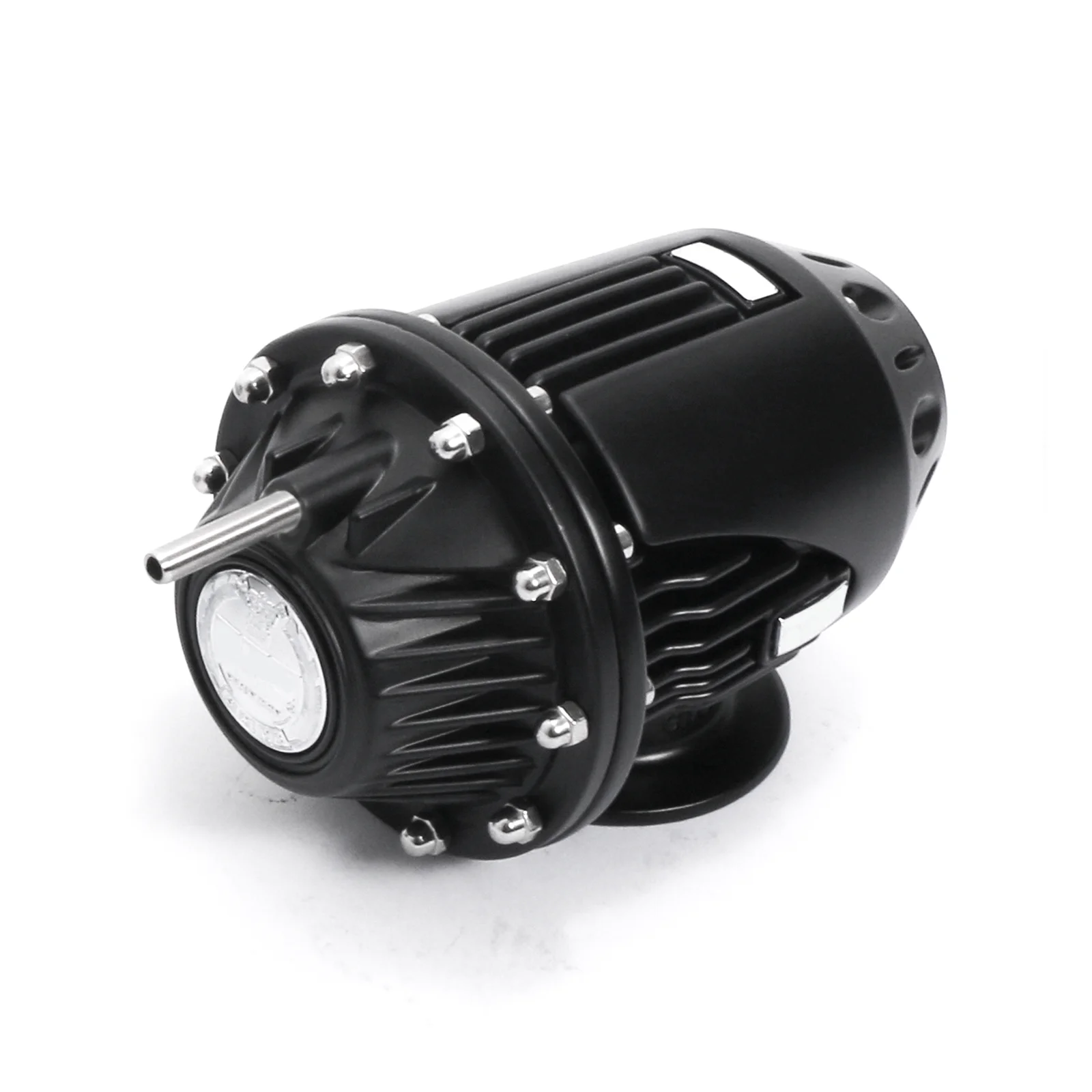 Valvola di scarico turbo universale SQV SSQV Bov con flangia adattatore IV 4 nero/argento